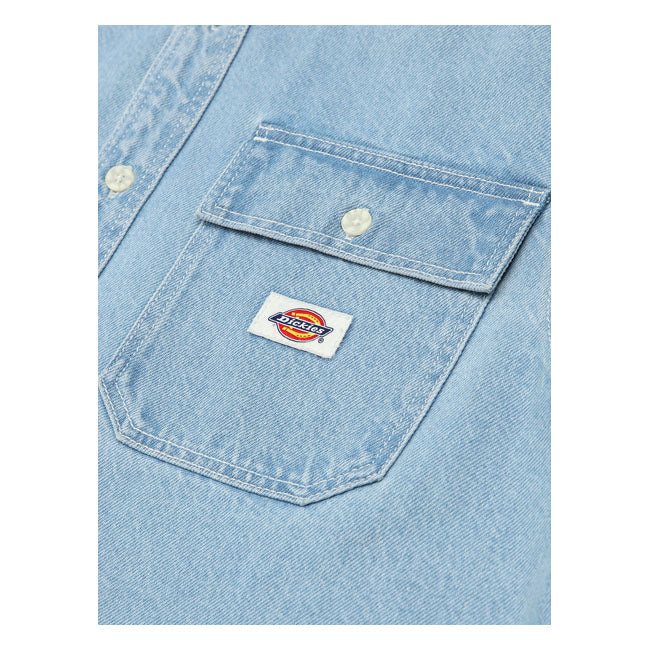 Dickies Kibler Shirt Vintage Aged Blue