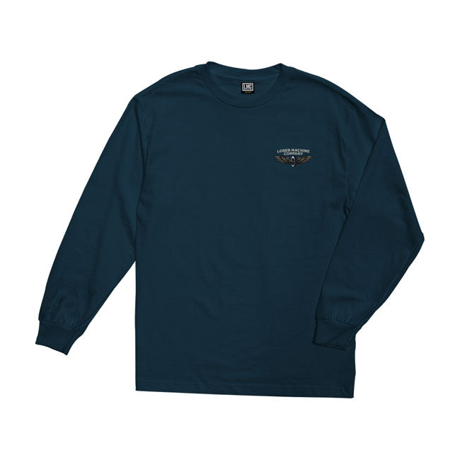 Loser Machine Long Runner Long Sleeves T-Shirt Harbor Blue