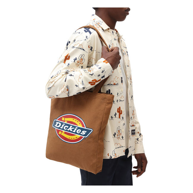 Dickies Icon Tote Bag Brown Duck