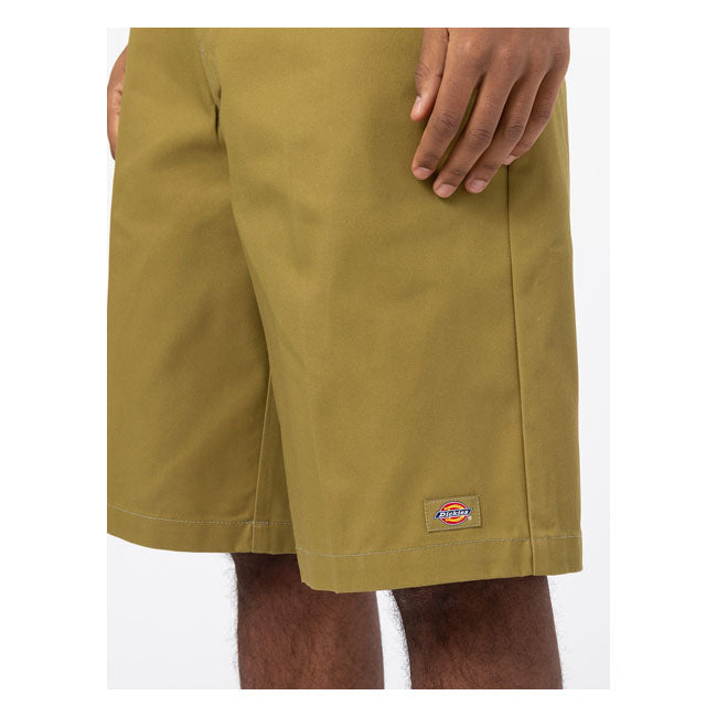 Dickies 13 Inch Multi Pocket Work Shorts Green Moss