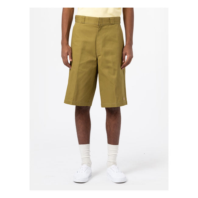 Dickies 13 Inch Multi Pocket Work Shorts Green Moss