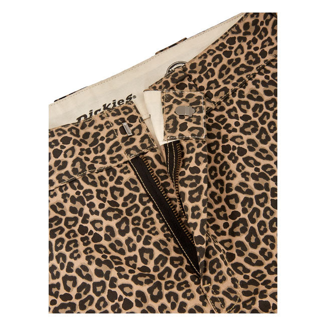 Dickies Silver Firs Shorts Leopard Print