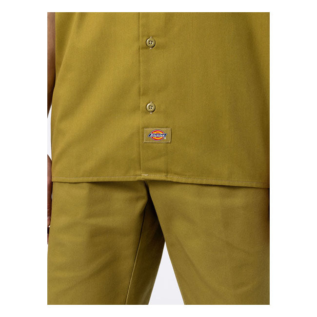 Dickies Work Shirt Rec Green Moss