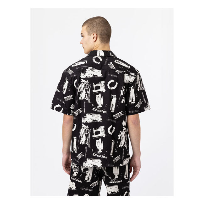 Dickies 100 AOP Shirt Black