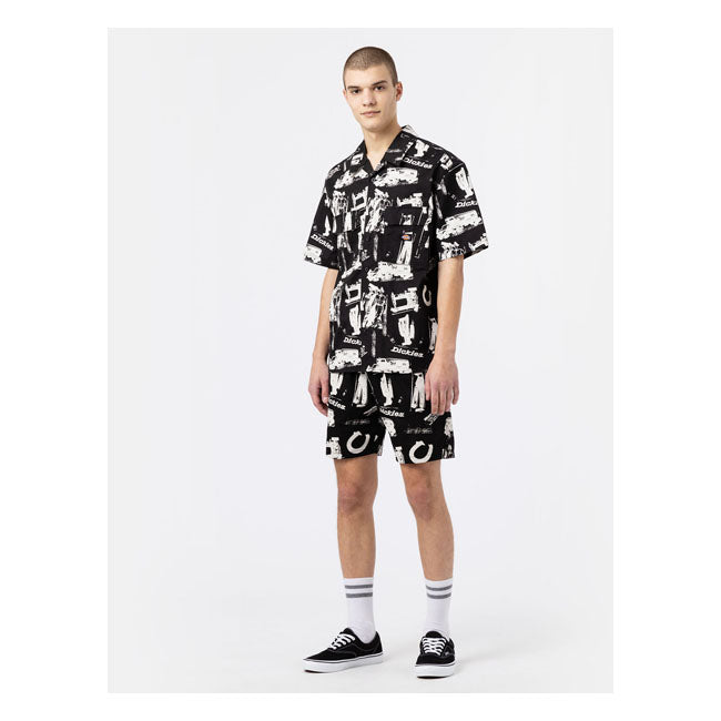 Dickies 100 AOP Shirt Black