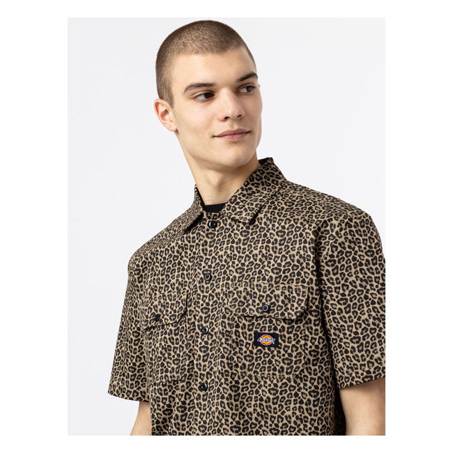 Dickies Silver Firs Shirt Leopard Print