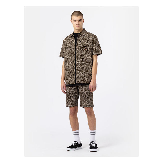 Dickies Silver Firs Shirt Leopard Print