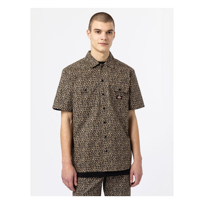 Dickies Silver Firs Shirt Leopard Print
