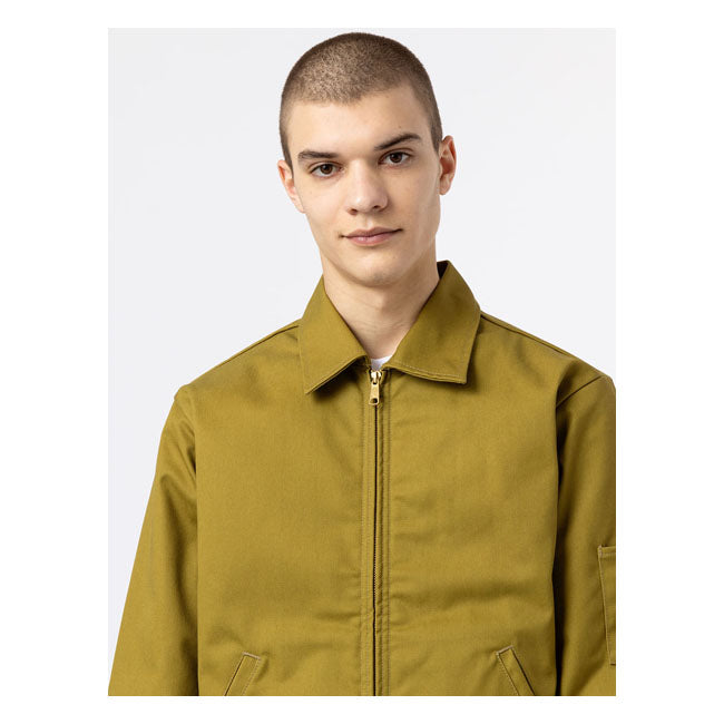 Dickies Lined Eisenhower Jacket Green Moss