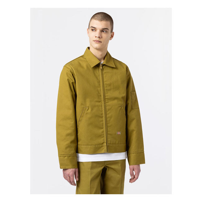 Dickies Lined Eisenhower Jacket Green Moss