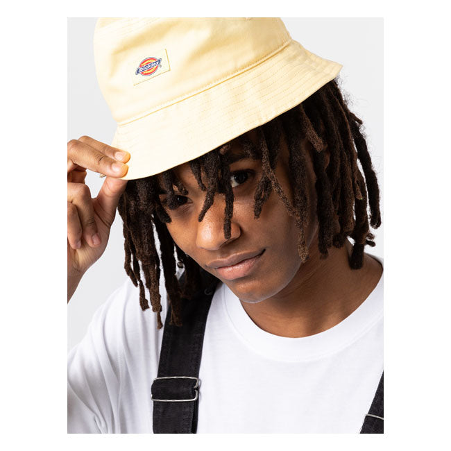 Dickies Clarks Grove Bucket Hat Pale Banana