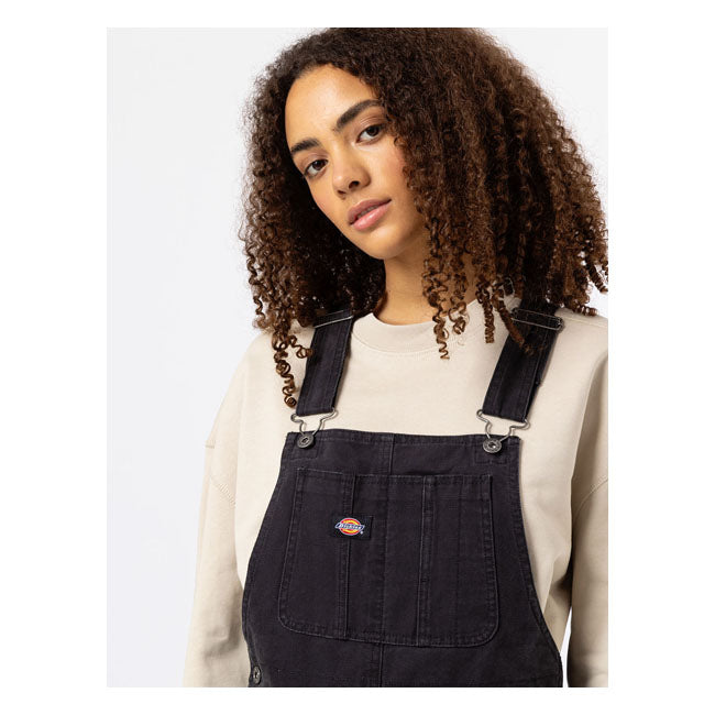 Dickies DC Classic Ladies Bib Trouser Black