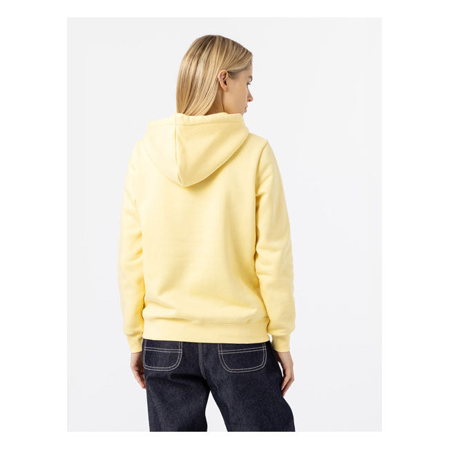 Dickies Icon Logo Ladies Hoodie Pale Banana