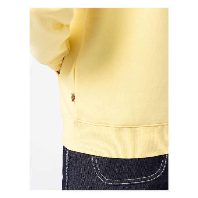 Dickies Icon Logo Ladies Hoodie Pale Banana