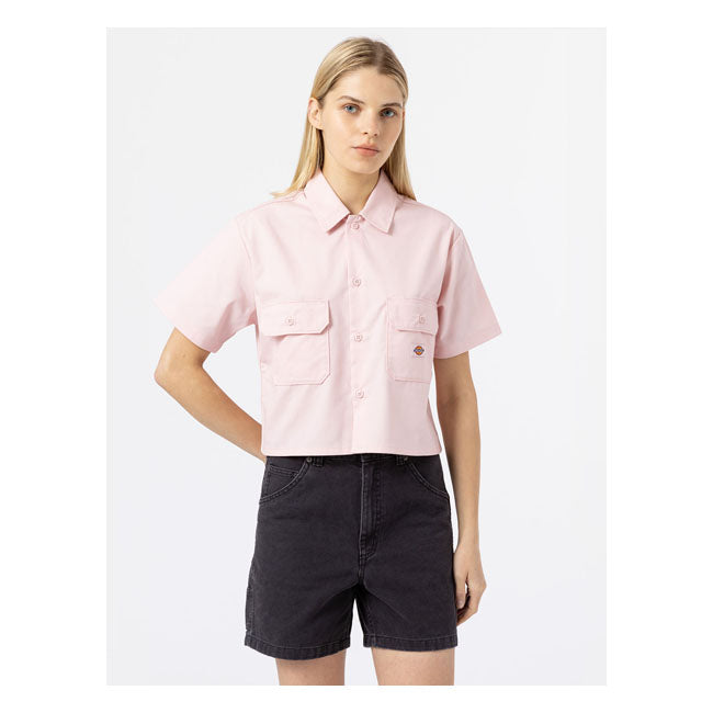 Dickies Ladies Work Shirt Light Pink