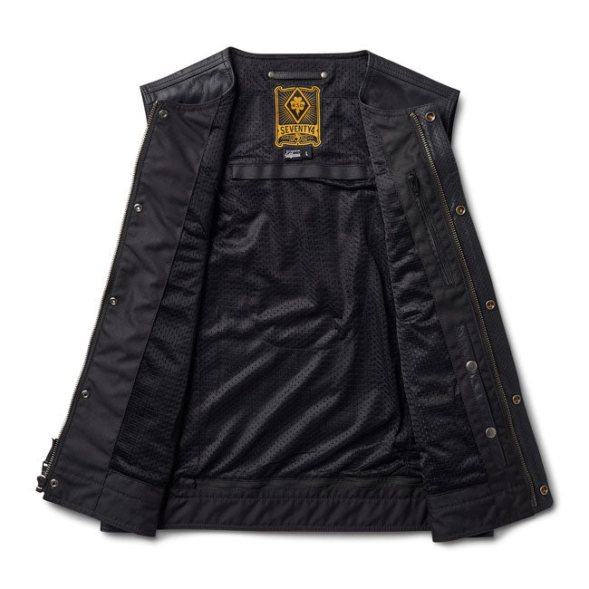 Roland Sands Design Lewis 74 Vest Black