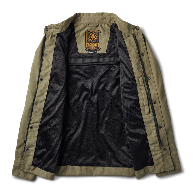 Roland Sands Design Cerritos 74 Riding Shirt Sage