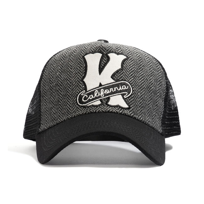 King Kerosin California Cap Black / Grey