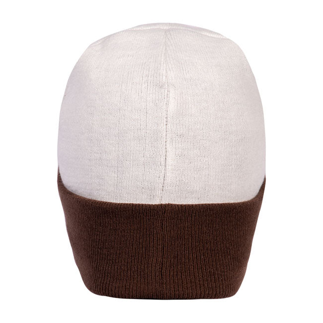 King Kerosin Street Racers Beanie Brown / White