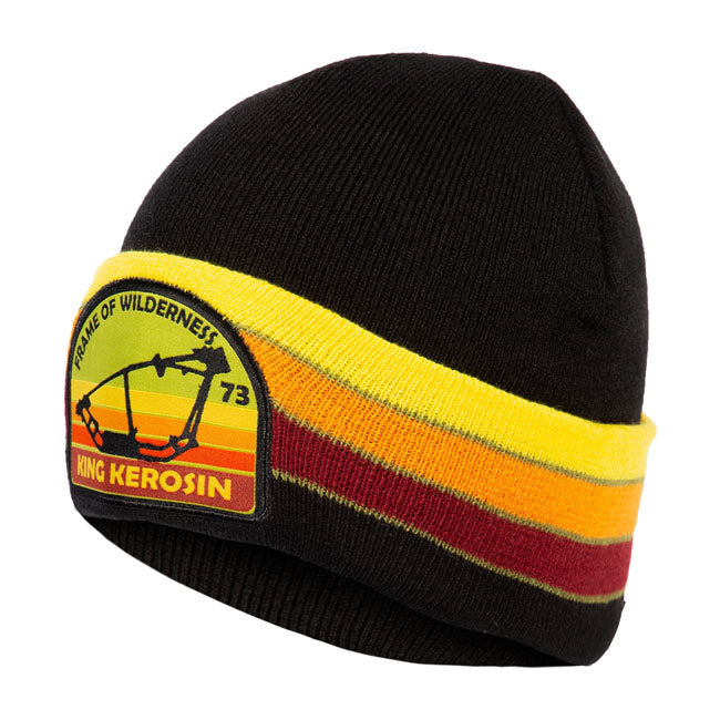 King Kerosin Frame Of Wilderness Beanie Black