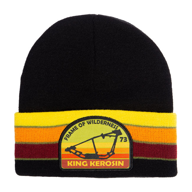 King Kerosin Frame Of Wilderness Beanie Black