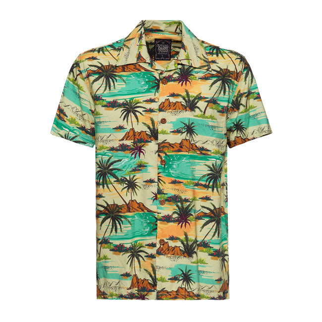 King Kerosin Tropical Sea AOP Shirt Multicolor