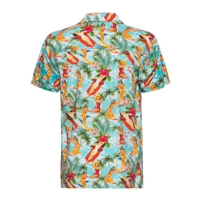 King Kerosin Vintage Summer AOP Shirt Multicolor