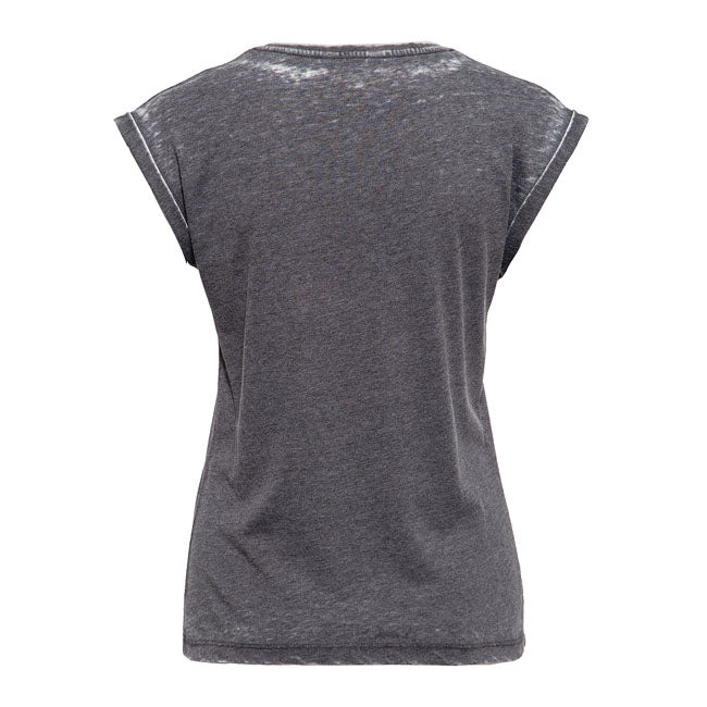 King Kerosin Queen Kerosin Rebel Queens Ladies Shirt Anthracite