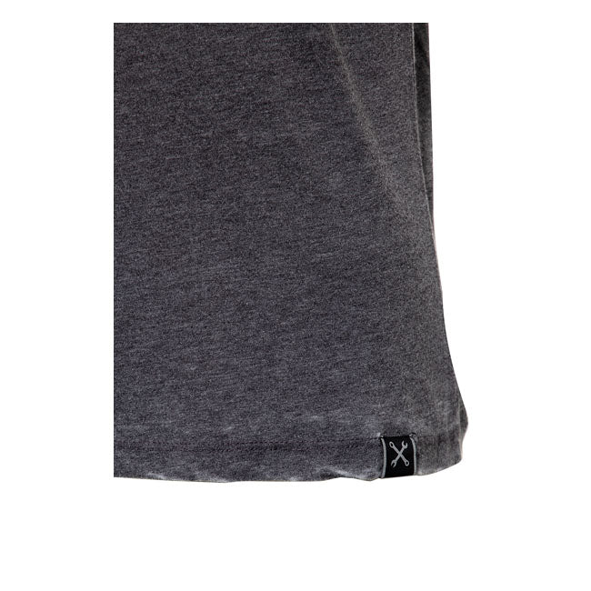 King Kerosin Queen Kerosin Rebel Queens Ladies Shirt Anthracite