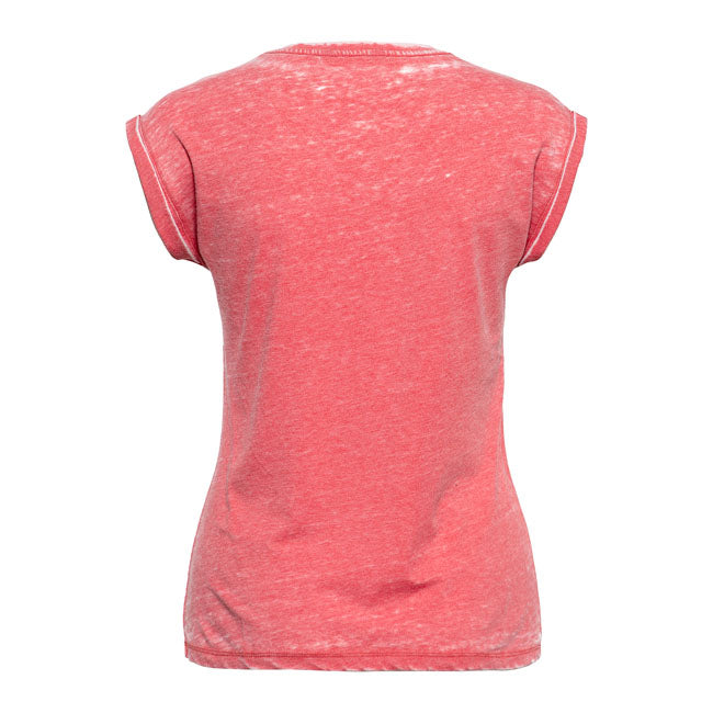 King Kerosin Queen Kerosin Ride To Live Ladies Shirt Red
