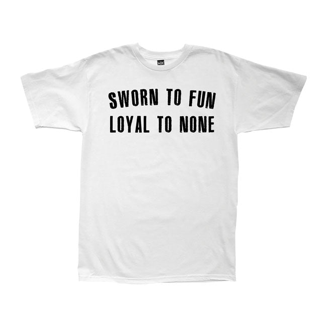 Loser Machine Sworn To Fun T-Shirt White