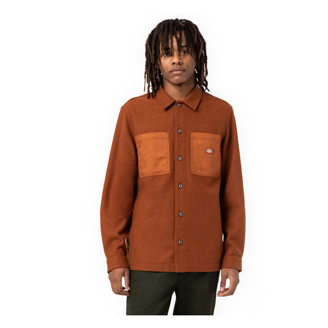 Dickies Union Springs Overshirt Gingerbread