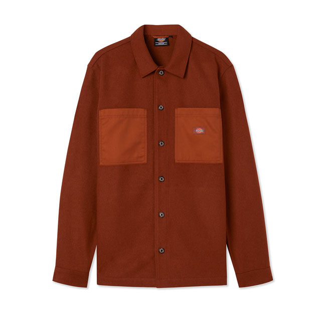 Dickies Union Springs Overshirt Gingerbread