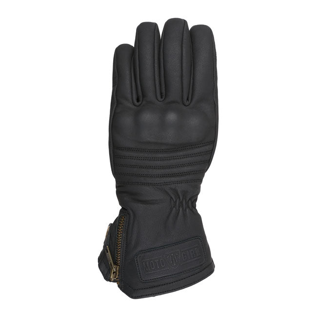 MotoGirl Winter Gloves Black