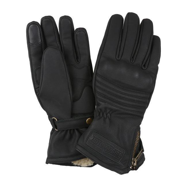 MotoGirl Winter Gloves Black
