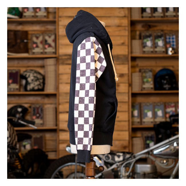 Holy Freedom Caferace Hooded Windstop Sweat Shirt Black