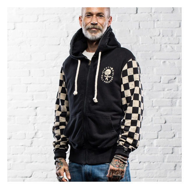Holy Freedom Sir Cock Hooded Windstop Sweatshirt Black