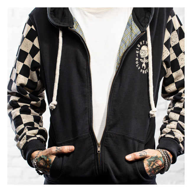 Holy Freedom Sir Cock Hooded Windstop Sweatshirt Black