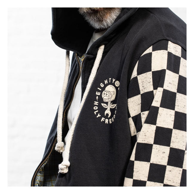 Holy Freedom Sir Cock Hooded Windstop Sweatshirt Black