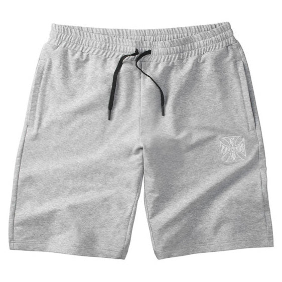 West Coast Choppers Fool Proof Shorts Grey Melange - primary product view