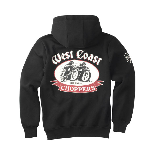 West Coast Choppers Riders Zip Hoodie Black