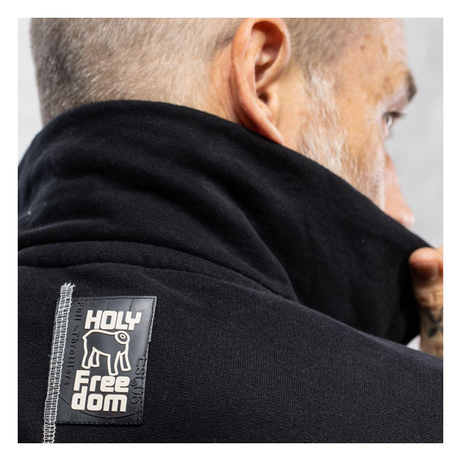 Holy Freedom Papillon Windstop Sweatshirt Black / White