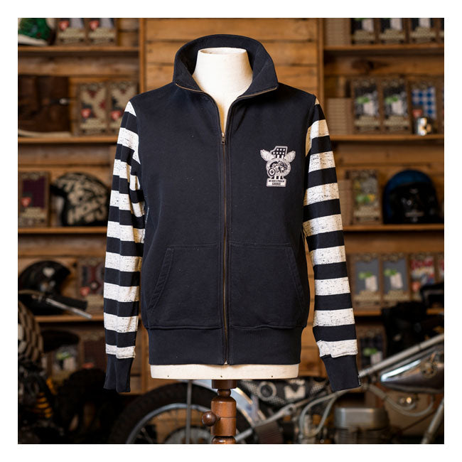 Holy Freedom Papillon Windstop Sweatshirt Black / White