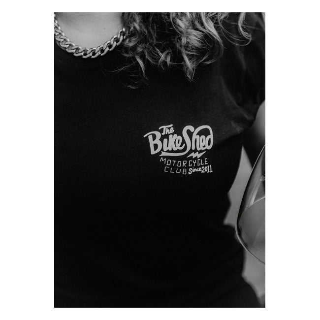Bike Shed Handmade T-Shirt Black / White