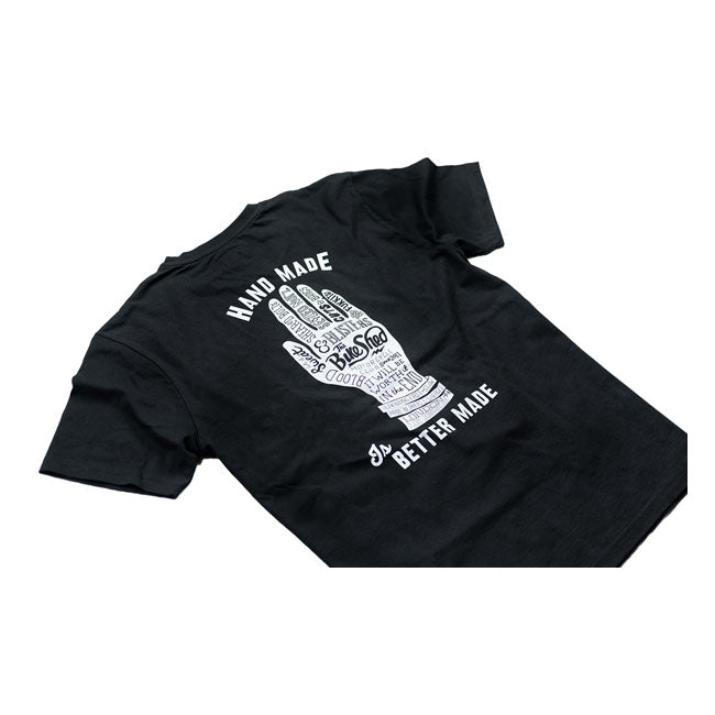 Bike Shed Handmade T-Shirt Black / White