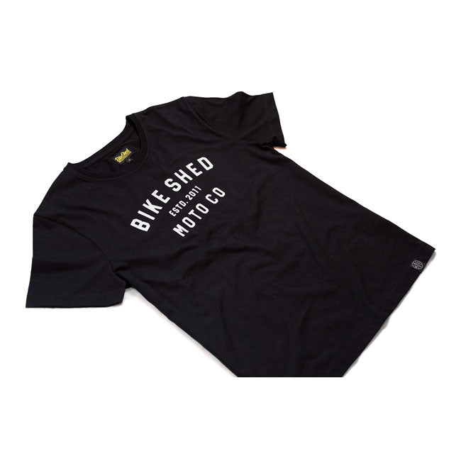 Bike Shed Moto Co. Ladies T-Shirt Black