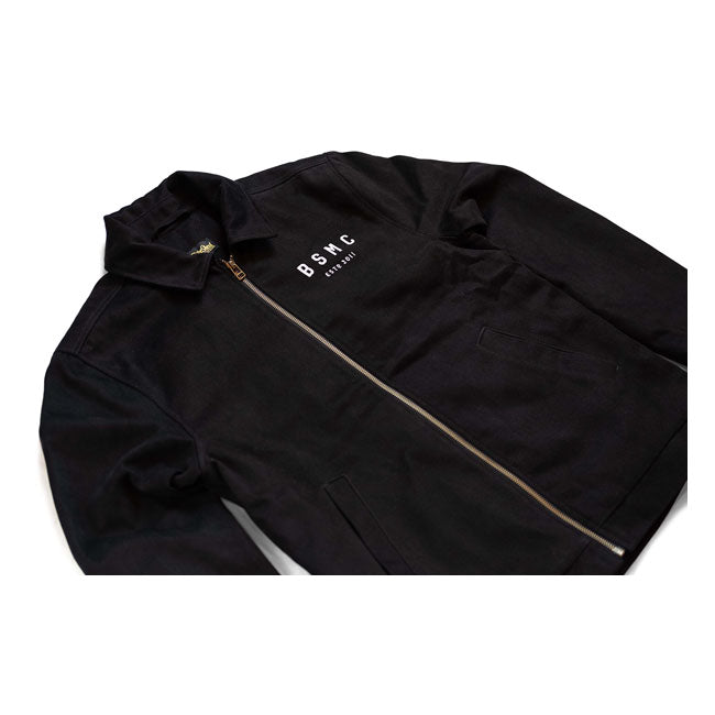 Bike Shed ESTD Twill Jacket Black