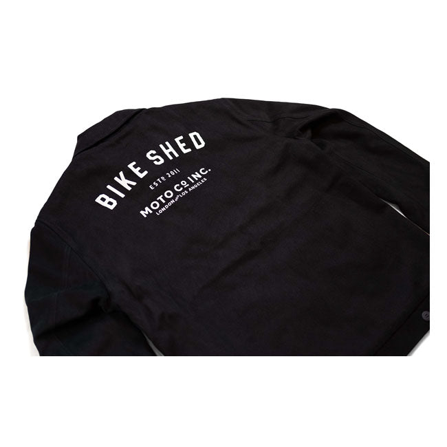 Bike Shed ESTD Twill Jacket Black