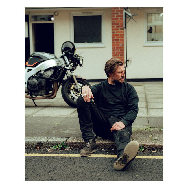Bike Shed MSML Raglan Sweatshirt Black