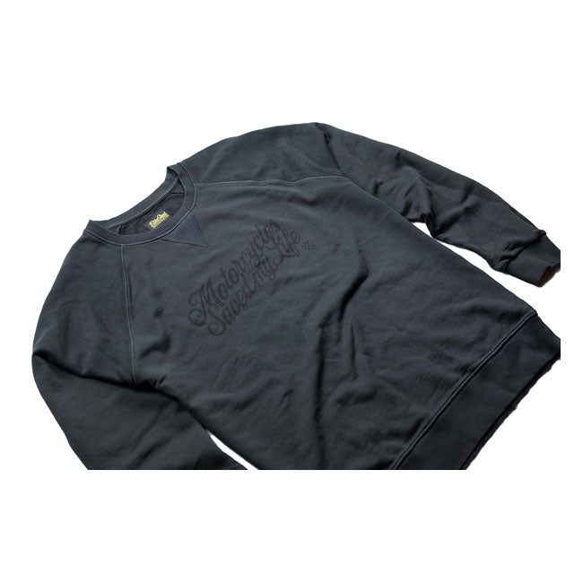 Bike Shed MSML Raglan Sweatshirt Black